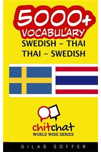 5000+ Swedish - Thai Thai - Swedish Vocabulary