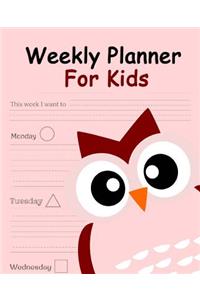 Weekly Planner for Kids