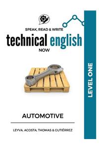Speak, Read & Write Technical English Now: Automotive - Level 1