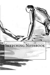 Sketching Notebook with 400 Blank Pages