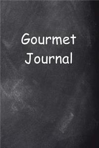 Gourmet Journal Chalkboard Design