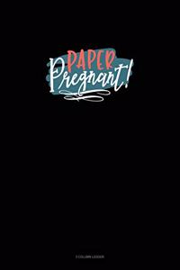 Paper Pregnant!: 3 Column Ledger