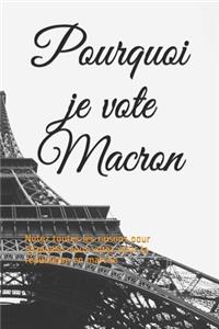 Pourquoi je vote Macron