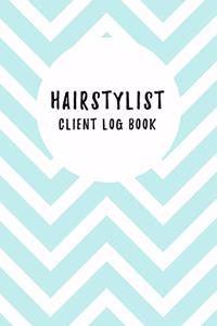 Hairstylist Client Log Book