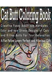 Cat Butt Coloring Book