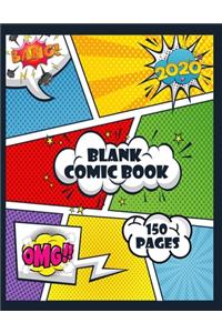 Blank Comic Book 150 pages