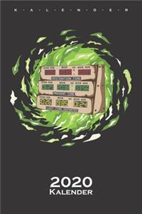 Zeitmaschine Flux Kalender 2020