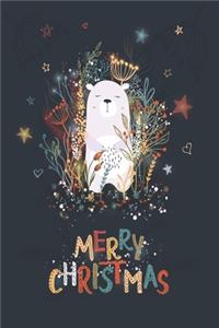 Merry Christmas journal Notebook