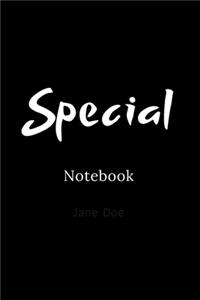 special notebook