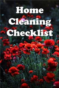Home Cleaning Checklist