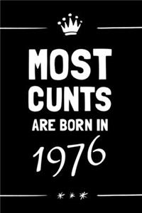 Most Cunts Are