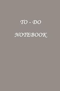 To - Do Notebook - Checklist Journal