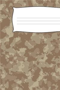 Camouflage Composition Notebook