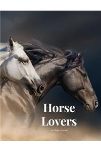 Horse Lovers 100 page Journal