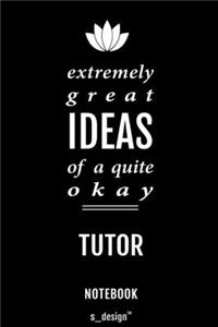 Notebook for Tutors / Tutor