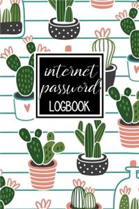 Internet Password Logbook