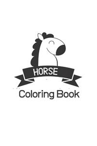 Horse Coloring Book