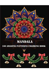 Mandala 100 Amazing Patterns Coloring Book