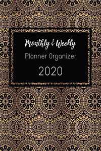 Monthly & Weekly Planner Organizer