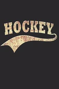 Eishockey Notizbuch
