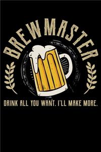 Brewmaster Drink All You Want. I'll Make More.