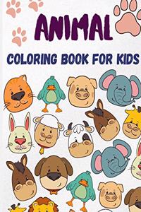 Animal Coloring Book for Kids