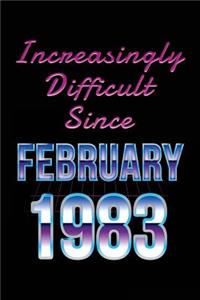 Increasingly Difficult Since February 1983