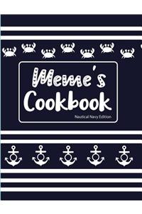 Meme's Cookbook Nautical Navy Edition