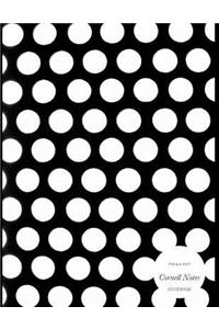 Polka Dot Cornell Notes Notebook