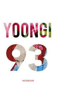Yoongi 93 Notebook