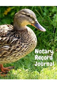 Notary Record Journal