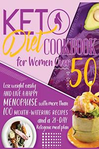 Keto Diet Cookbook for Women Over 50