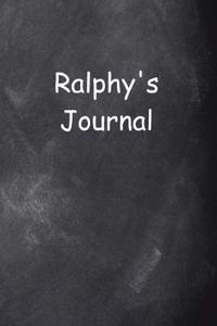 Ralphy Personalized Name Journal Custom Name Gift Idea Ralphy