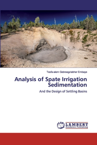 Analysis of Spate Irrigation Sedimentation