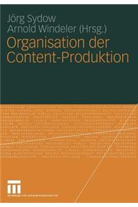 Organisation Der Content-Produktion