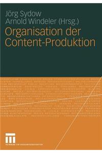 Organisation Der Content-Produktion