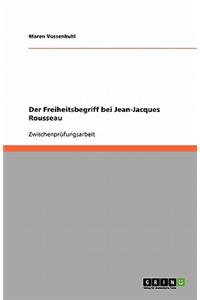 Der Freiheitsbegriff bei Jean-Jacques Rousseau