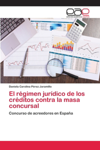 régimen jurídico de los créditos contra la masa concursal