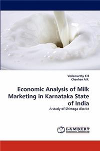 Economic Analysis of Milk Marketing in Karnataka State of India