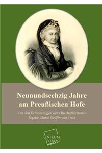 Neunundsechzig Jahre Am Preussischen Hofe
