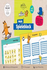 Die Maus - Mein Spieleblock: Uber 80 Spielvorlagen fur Kinder ab 6 Jahren | Nachhaltiger Soiel-SpaÃŸ auf 100% Recyclingpapier (pen2nature Die Maus)