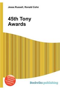 45th Tony Awards