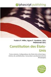 Constitution Des Tats-Unis