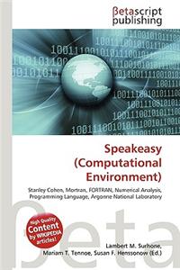 Speakeasy (Computational Environment)