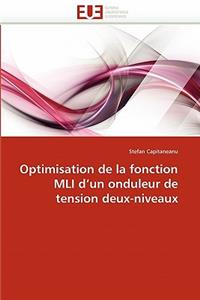 Optimisation de la Fonction MLI D Un Onduleur de Tension Deux-Niveaux