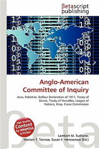 Anglo-American Committee of Inquiry