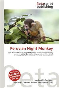 Peruvian Night Monkey