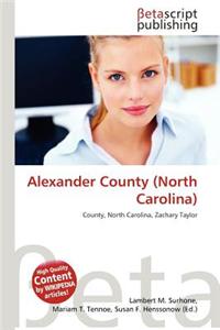 Alexander County (North Carolina)