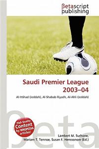 Saudi Premier League 2003-04