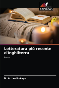 Letteratura più recente d'Inghilterra